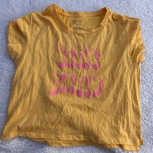 Yellow “Stay Kind” Tee